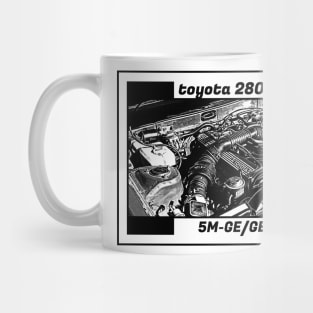 TOYOTA CELICA 2800GT A60 ENGINE Mug